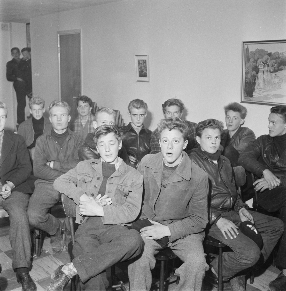 Ungdomens lokaler i Eriksberg, Uppsala 1953
