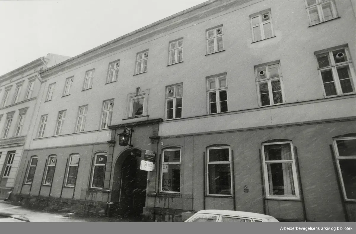Fredensborgveien 6. April 1986
