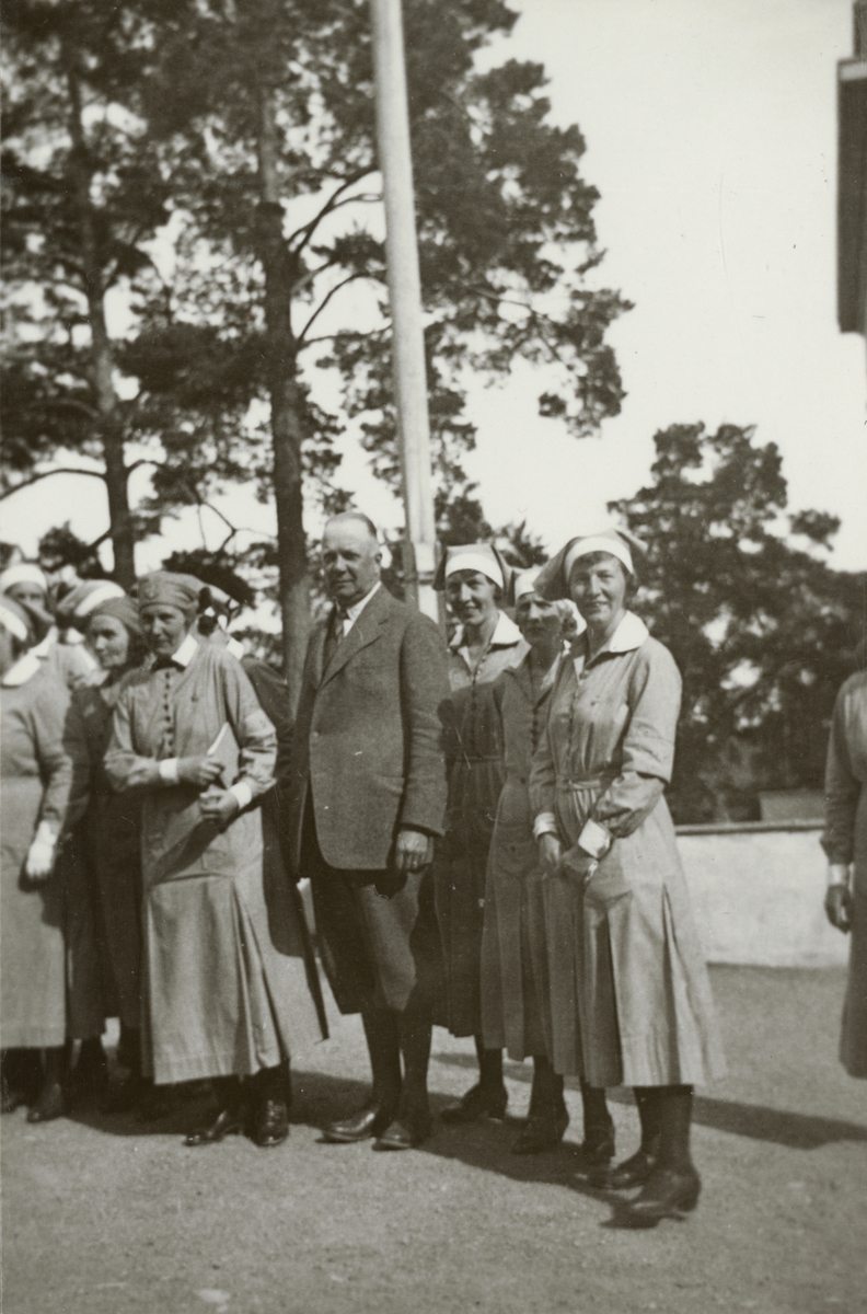Lottakursen i Sigtuna, juni 1934.