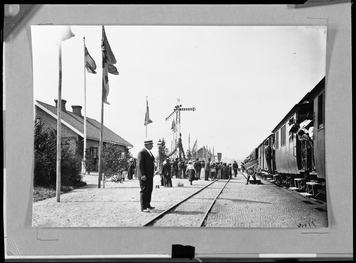 Lugnås station 26/6 1902