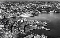 Flyfoto av Stavanger