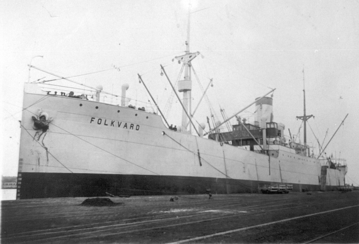 Frakteskipet "Folkvard" i 1923.