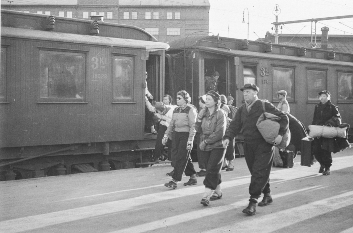 Påsketog har ankommet Oslo Vestbanestasjon.