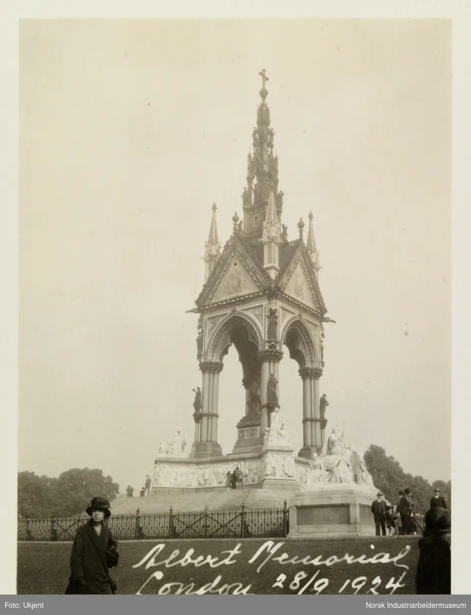 Minnesmerke, Albert Memorial i Kensington Gardens, London