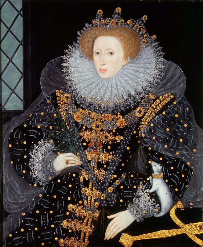 Elisabeth I, «jomfrudronningen av England». Av anonym (Wikimedia commons ) (Foto/Photo)