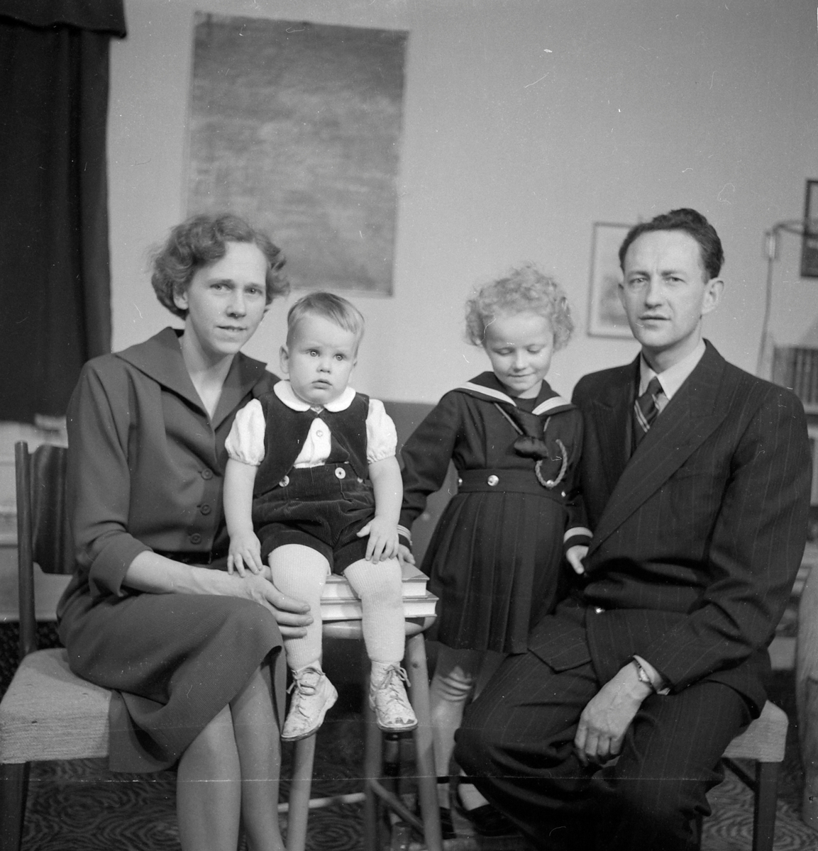 Odd Støren Castberg med familie
