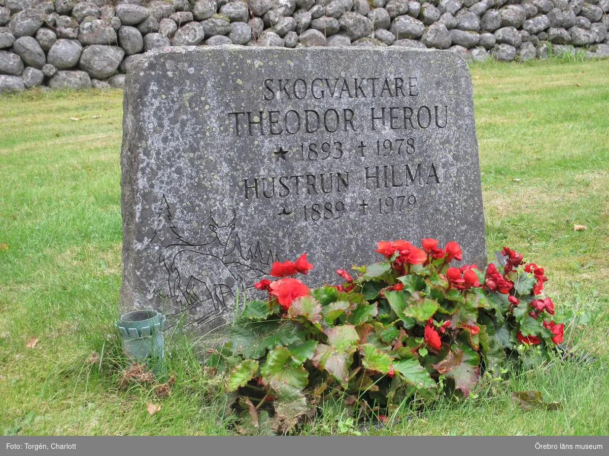 Rockesholm kyrkogård Inventering av kulturhistoriskt värdefulla gravvårdar 2014-2015, Kvarter 2.