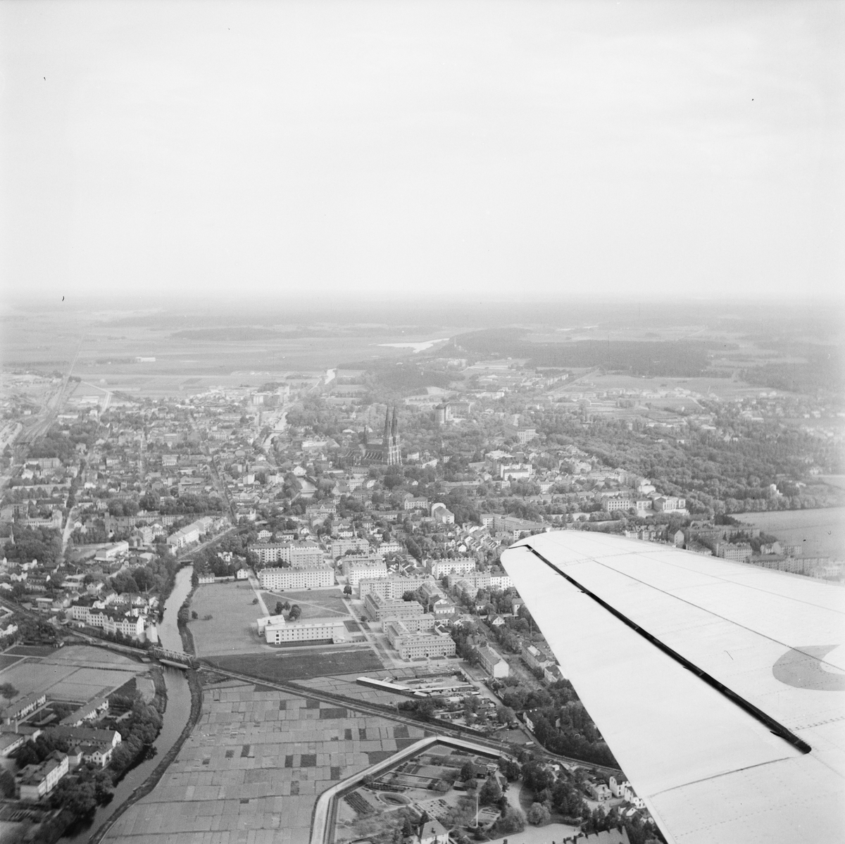 Missionsflyget Ansgar, Uppsala 1947