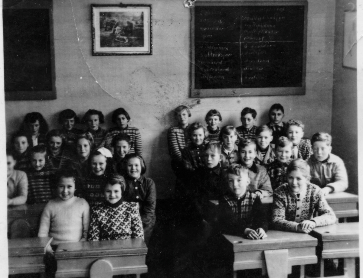 4. og 5. klasse ved Skadberg skole