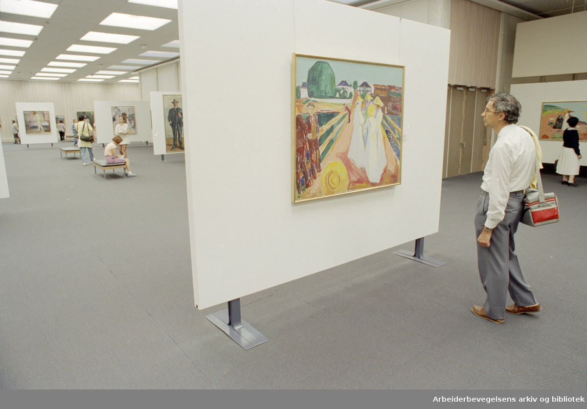 Oslo: Munch-museet.19. juli 1995