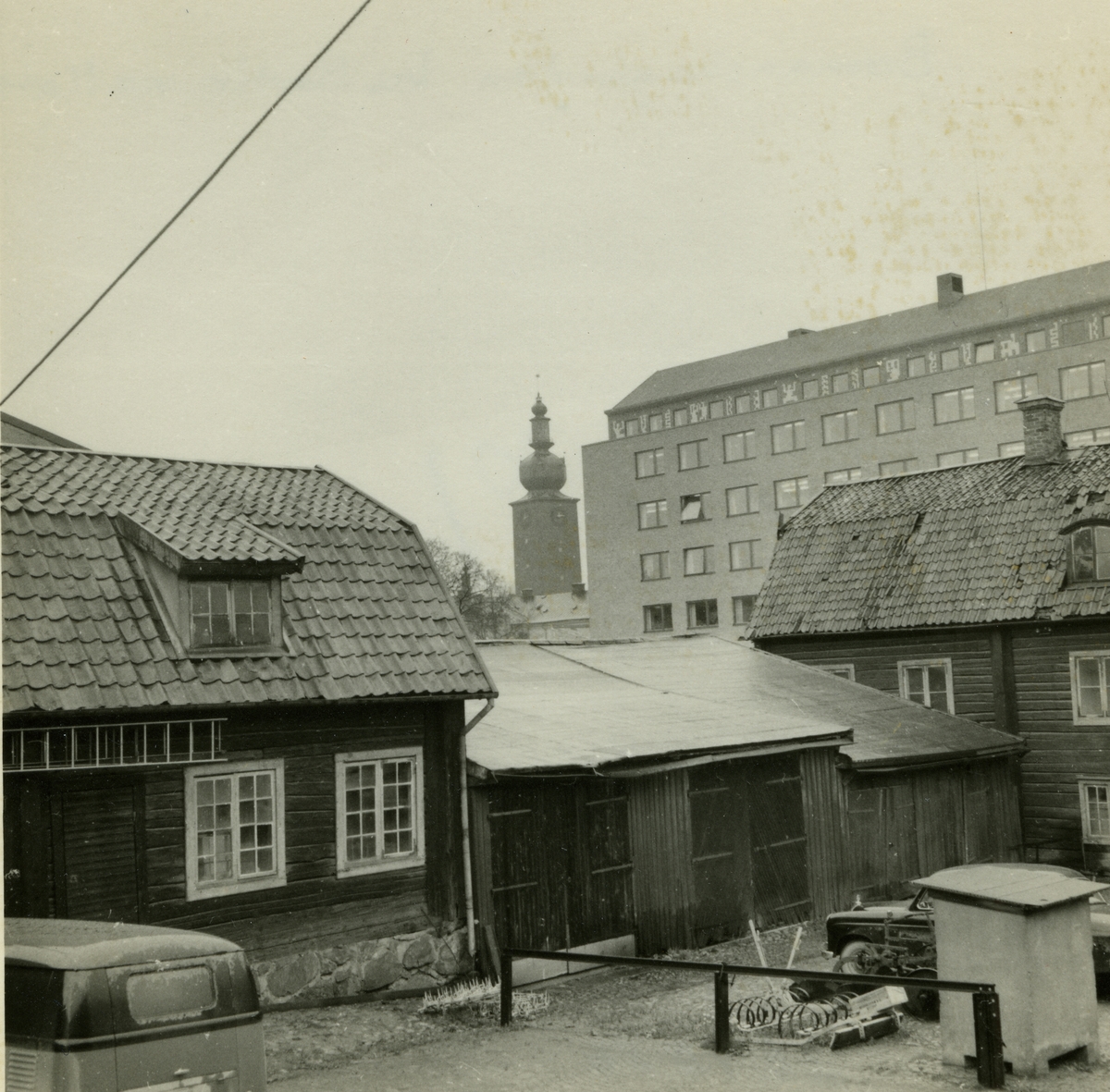 Västerås. Bomanska gården, Stora gatan. 1956.