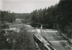 Dam og vanninntak før ombyggning