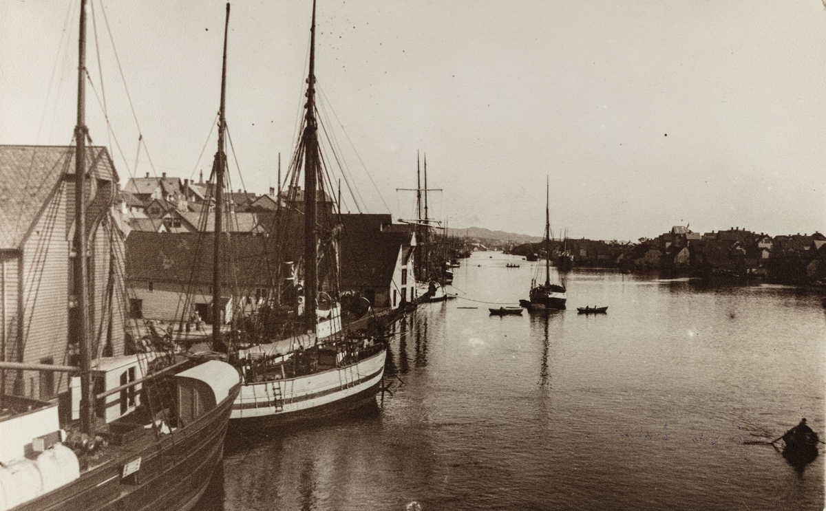 Smedasundet sett mot syd, ca. 1900.