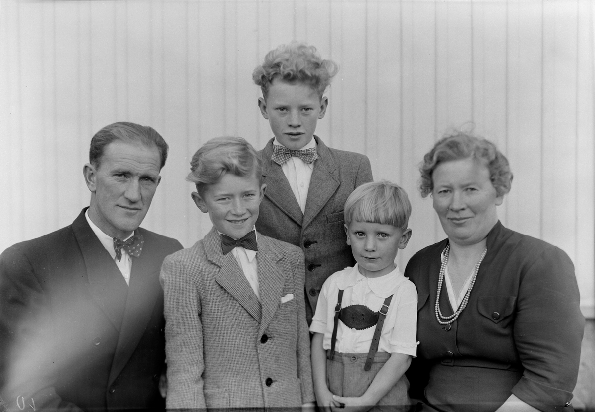 Karl Hermo med familie