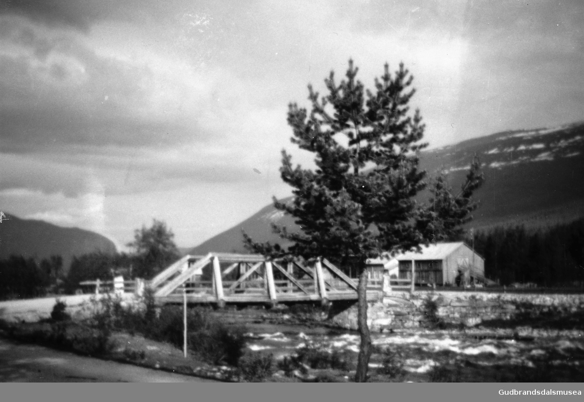 Nordre Åmodt bru ca. 1950