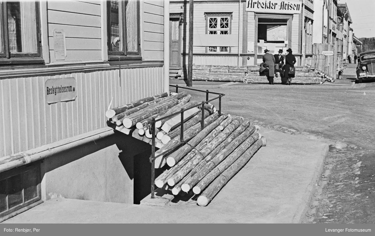 Hus, eiendom og mennesker i Levanger sikres i aprildagene 1940  IV