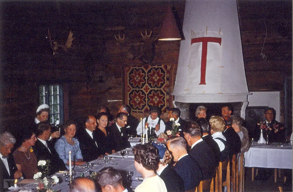 "Molde og Romsdal TF. 70-års jubileum 1959. Gildehallen".