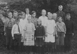 Gruppebilde, 2. klasse Akseth Skole, 1926