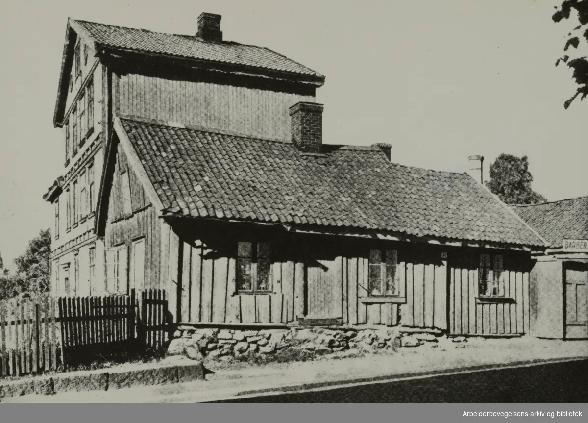 Reutergården. Sandakerveien 24. 1938