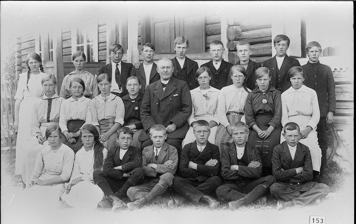 Konfirmanter i Eggedal, 1915. 