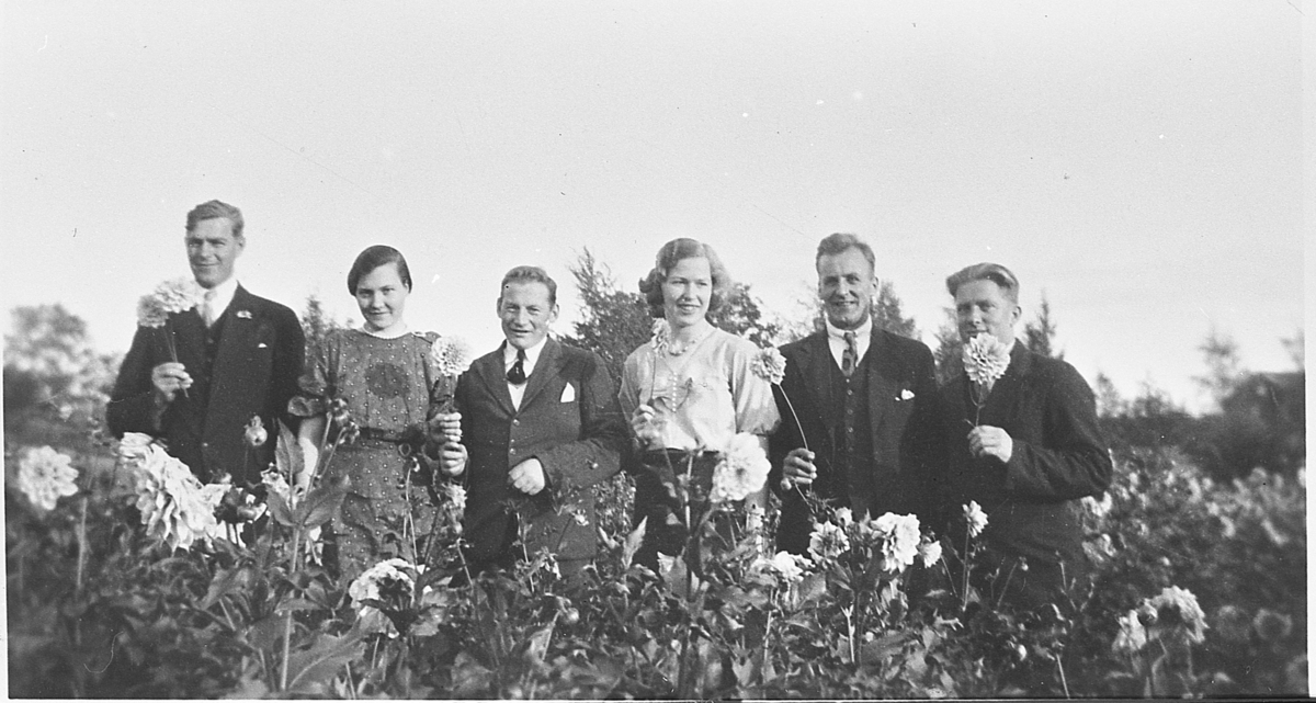 Elever ved Jønsberg landbruksskole, omkring 1935. 