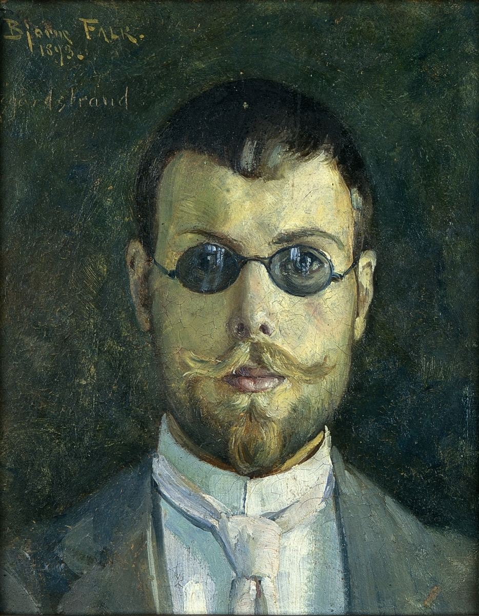 Portrett av maleren Alf Lundeby [Maleri]