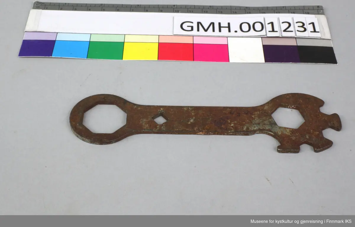 Spesialnøkkelen er av den typen som gjerne ble brukt til repareringen av sykler.
