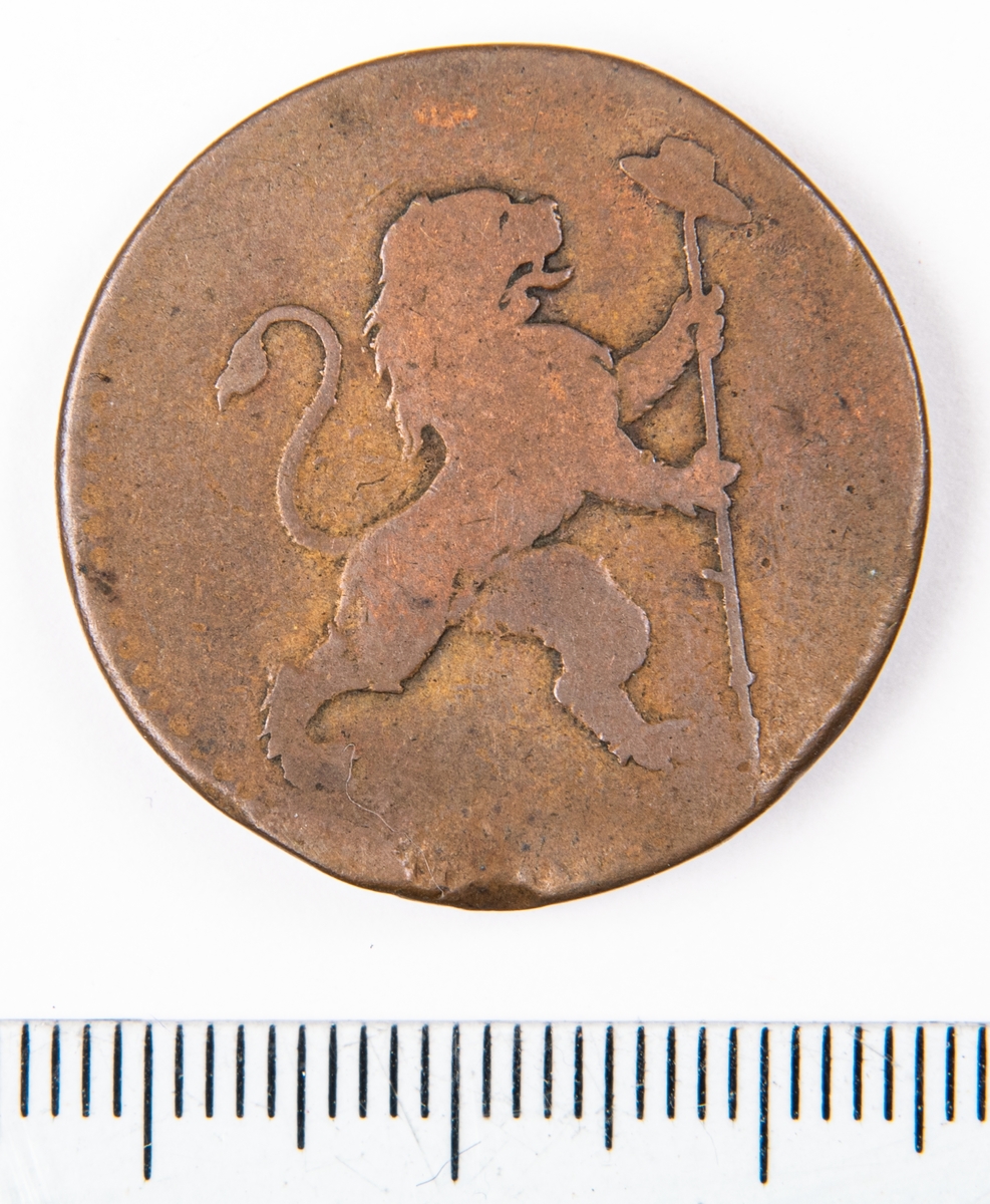 Mynt, Belgien (Österrikiska Nederländerns), 1790, 2 Liards.