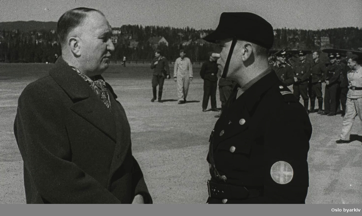 Statsråd Hagelin reiser til Berlin, 24. april 1941.