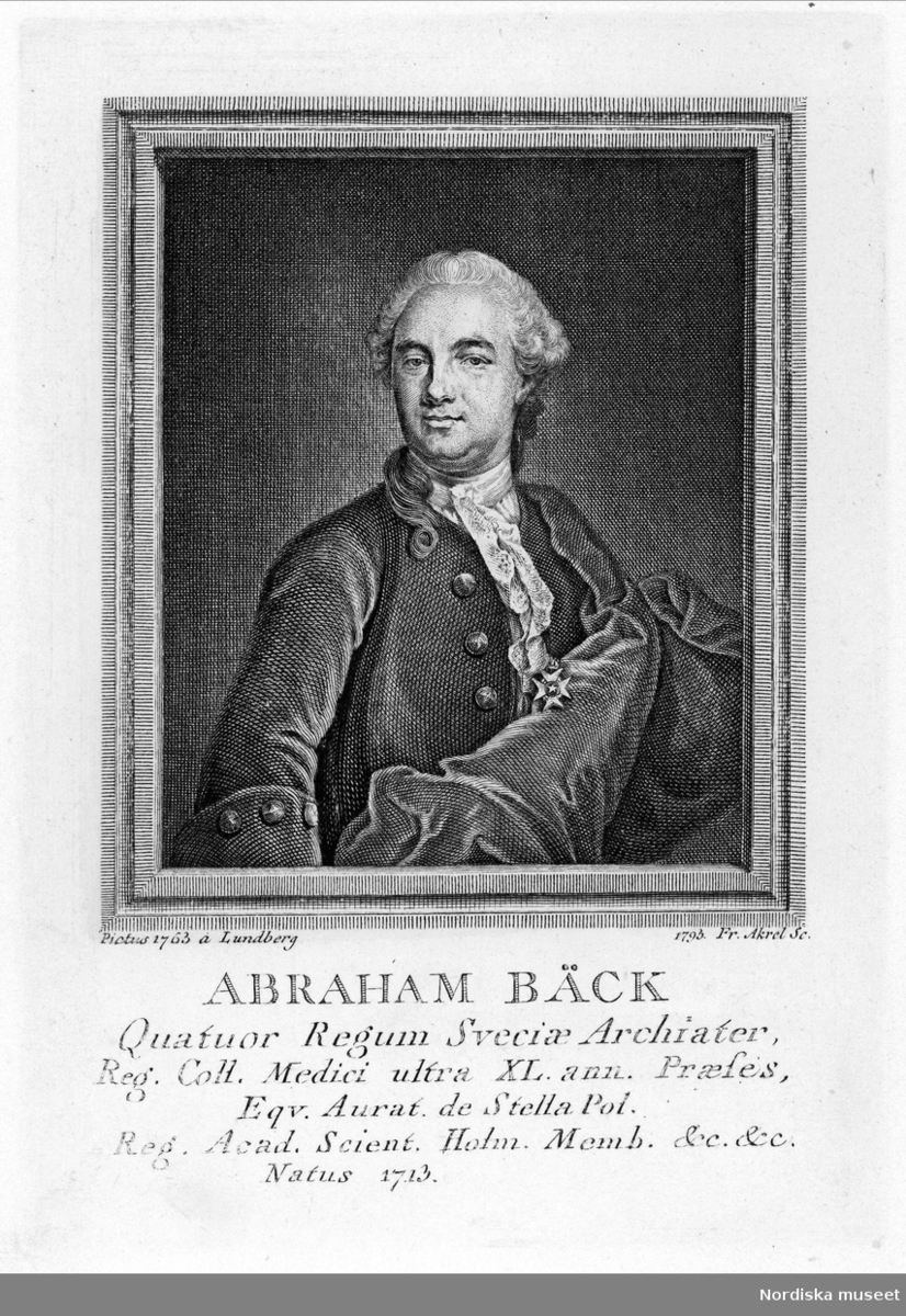 Var en svensk kunglig livmedikus och arkiater. Född 1713 i Söderhamn, död 15 mars 1795 i Stockholm.