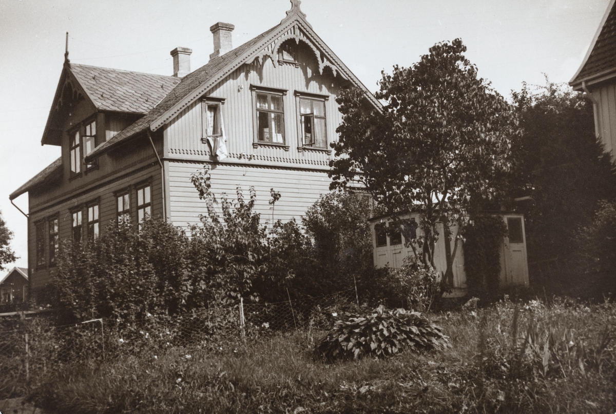Parti fra Sørhaug sett nordøst, ca. 1939.