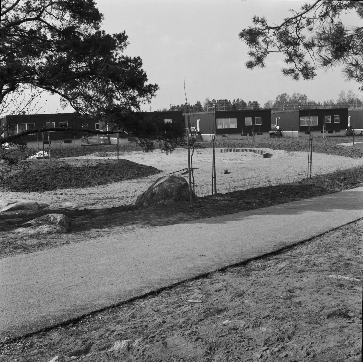 Bostadsområde, Uppsala 1972