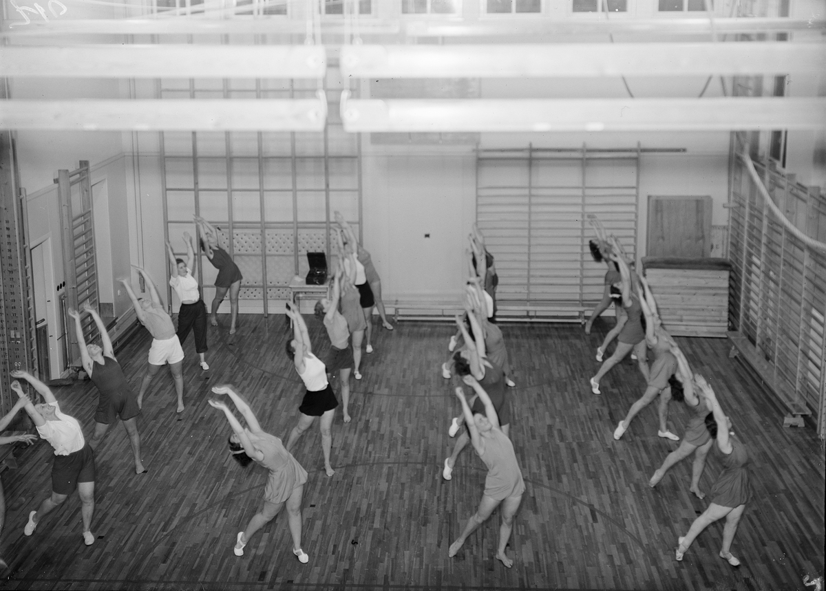 Gymnastik, Uppsala 1949