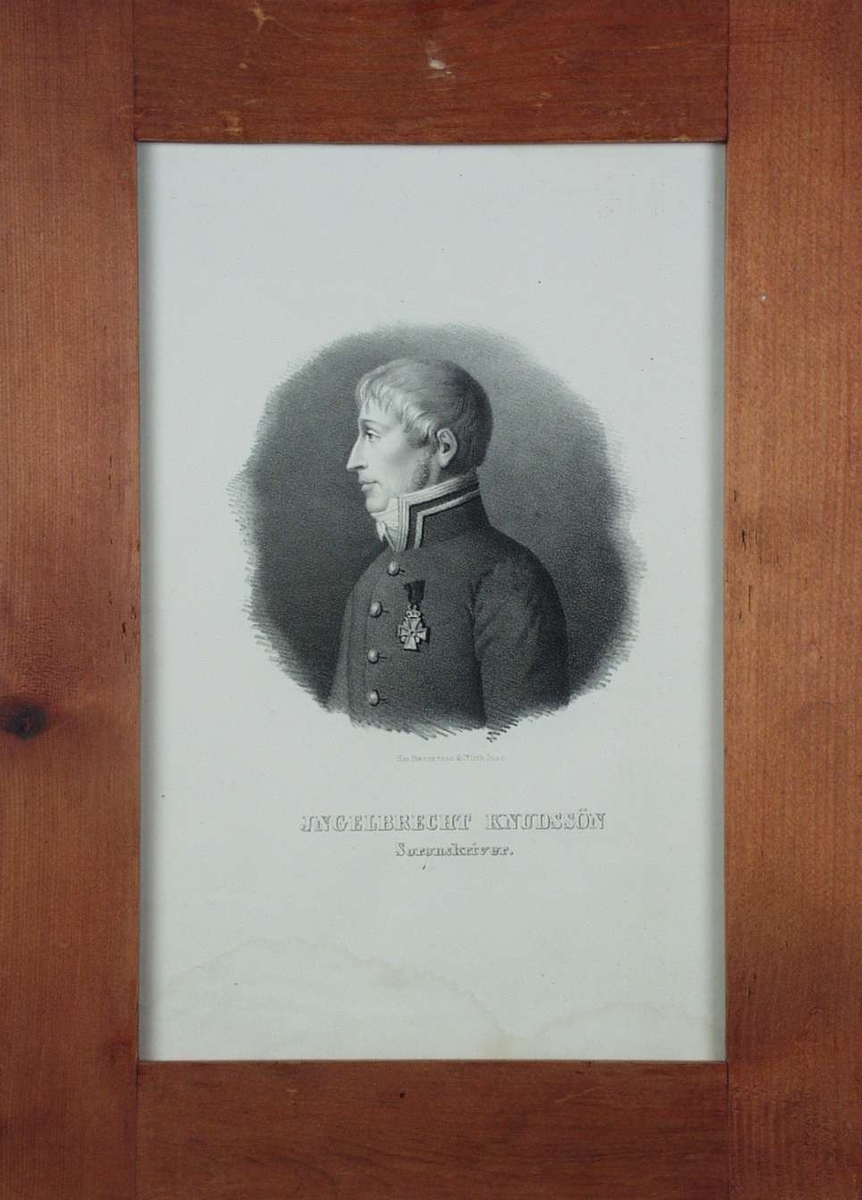 Profilportrett av Engelbrecht Knudssøn.