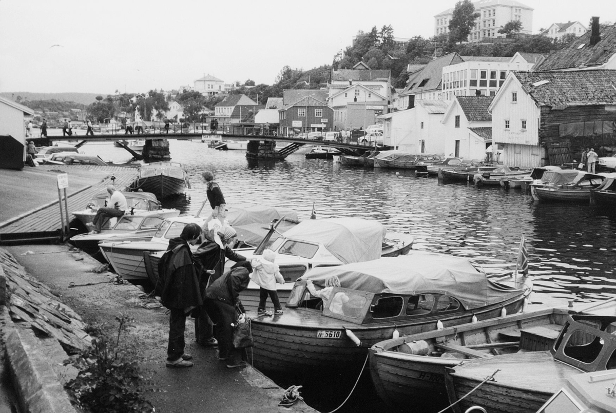 norgesbilder, Kragerø, brygge, båter