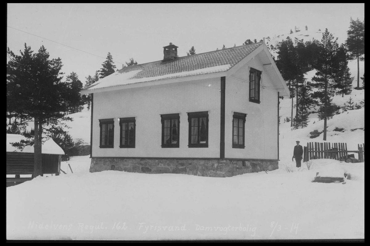 Arendal Fossekompani i begynnelsen av 1900-tallet
CD merket 0446, Bilde: 69
Sted: Småstraumen dam
