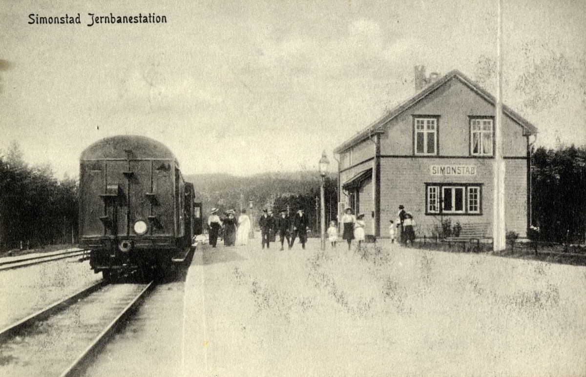 Åmlibilder
Simonstad stasjon