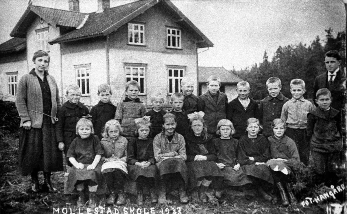 Bilder fra Birkenes kommune
Mollestad skole 1923