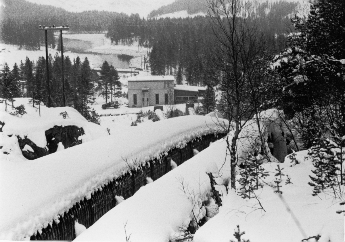 Oslo Lysverker. Kraftstasjon Hol II 1956-60