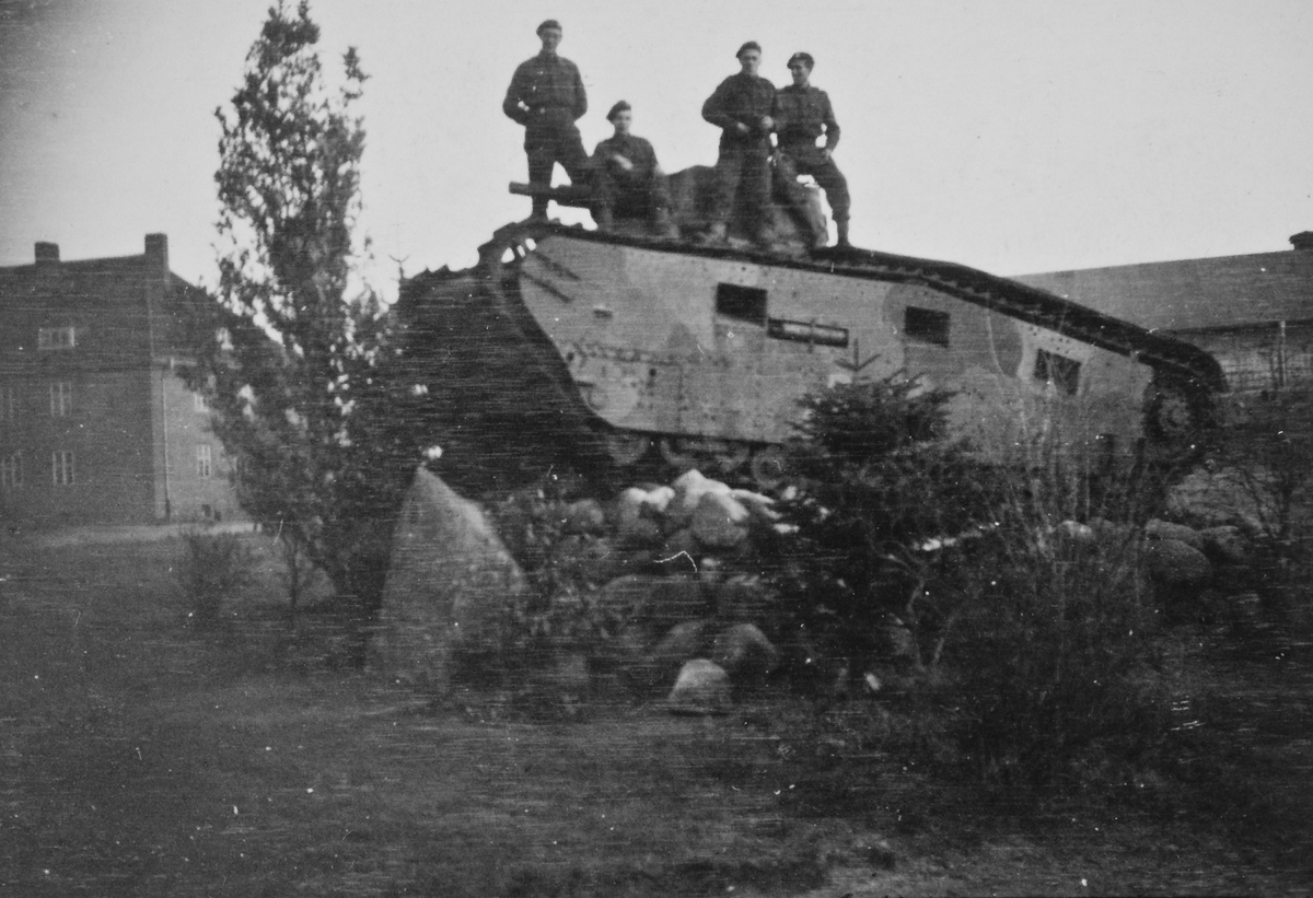 Tysk panservogn i Putlos.
