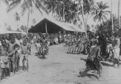 Mosambik. 1914. Fra en kokosplantasje i Quelimane-distriktet