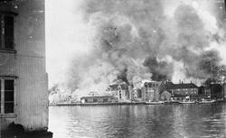Kristiansund etter bombing