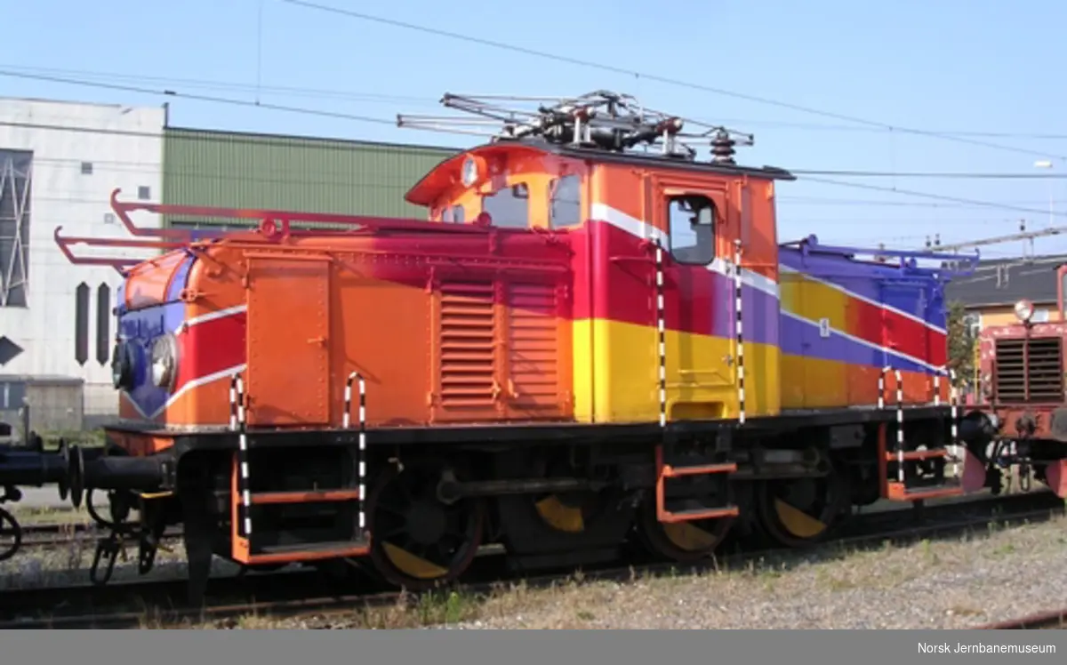 Lokomotiv : elektrisk lokomotiv type El 10 nr. 2508