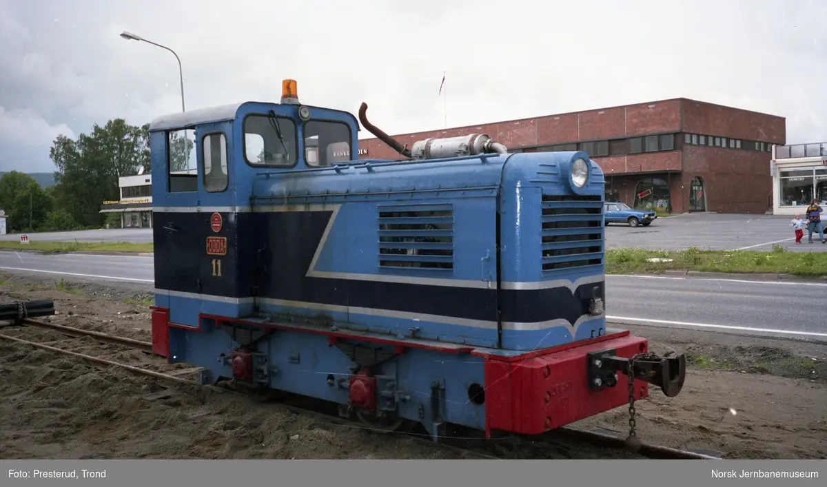Urskog-Hølandsbanens diesellokomotiv nr. 11 "ODDA"