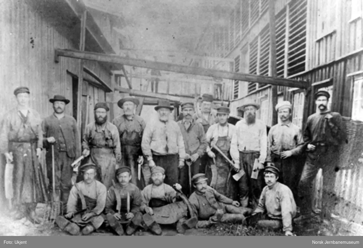 Arbeiderne ved Flekkefjords Garveri