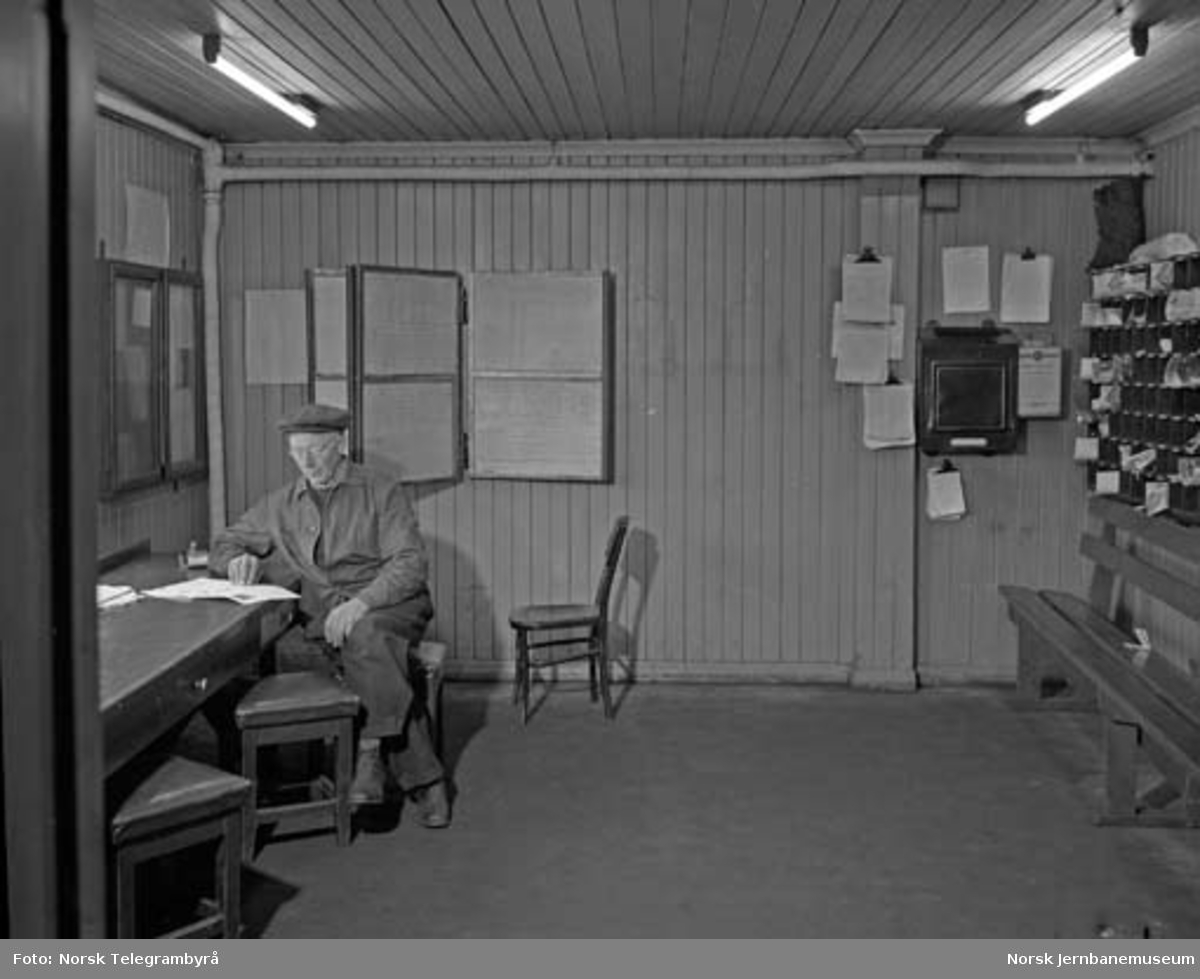 Hamar lokomotivstall : lokomotivpersonalets gamle postrom
