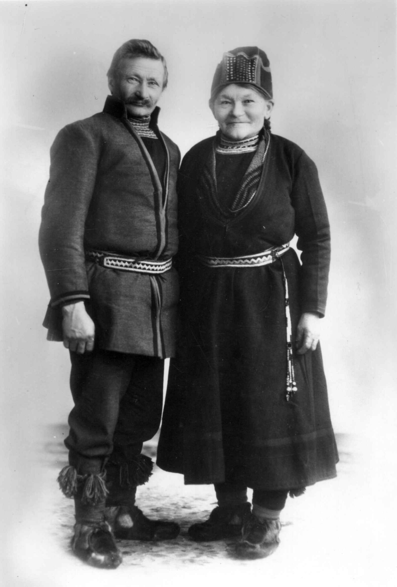 Portrett av Nils og Kristine Stinnerbom, 1927.
