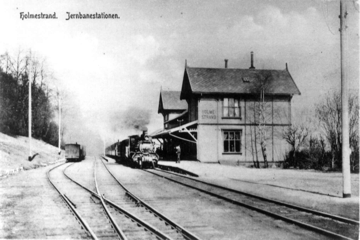 Holmestrand - Jernbanestasjonen