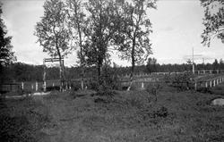 Den tyske krigskirkegård i Tromsø. Fotografert i 1949.