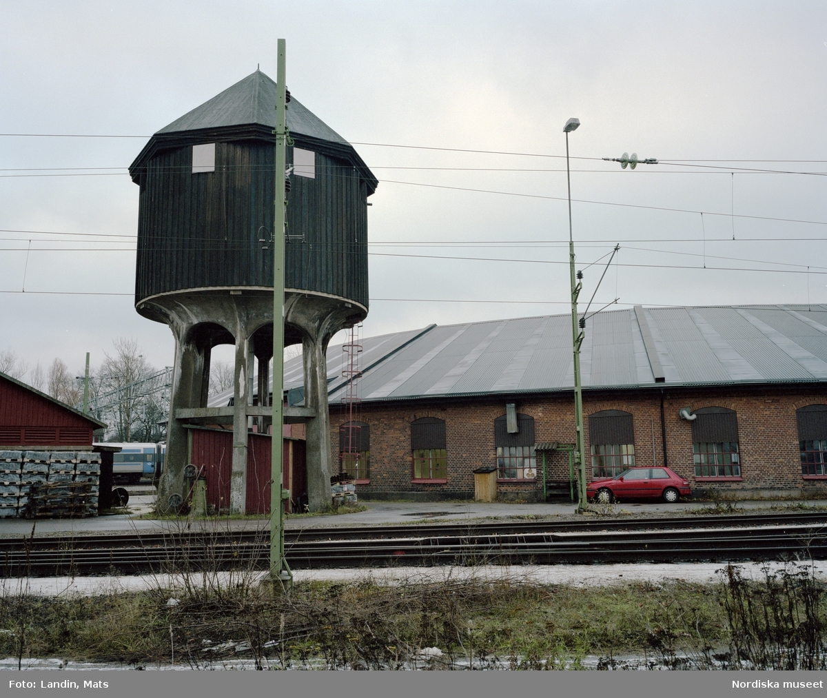 Katrineholm,  industrispår, industri, Järnväg, år 1999